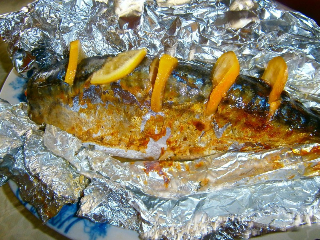 Скумбрия с лимоном