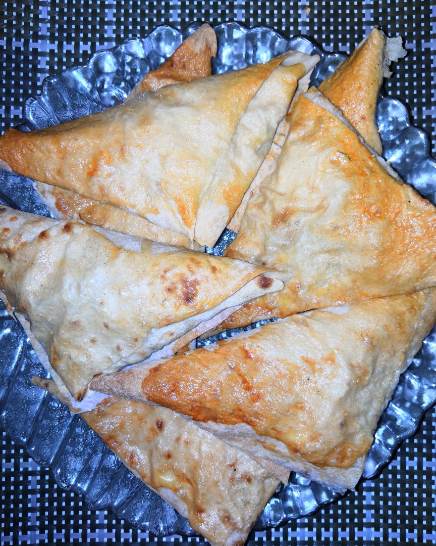 Конвертики с куриным фаршем и зеленью #рис