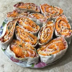 Turkish Flat Bread или турецкий лаваш с начинкой