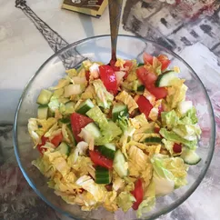 Легкий быстрый салат 🥗