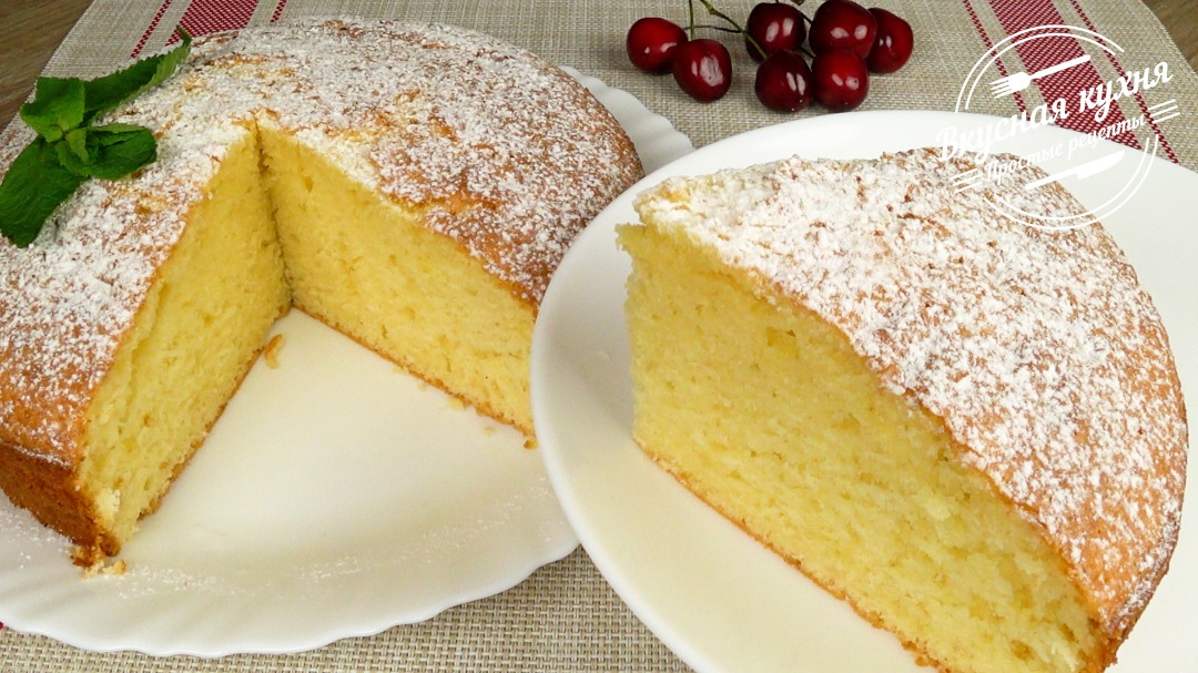 Вкуснейший сметанный пирог за 5 минут + выпечка | Delicious sour cream pie in 5 minutes + baking