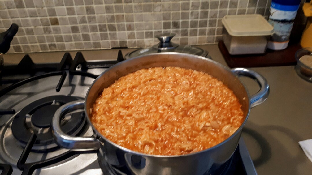 Рис с куриной грудкой🐔
