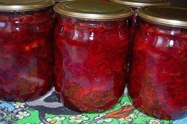 Борщевая заправка на зиму