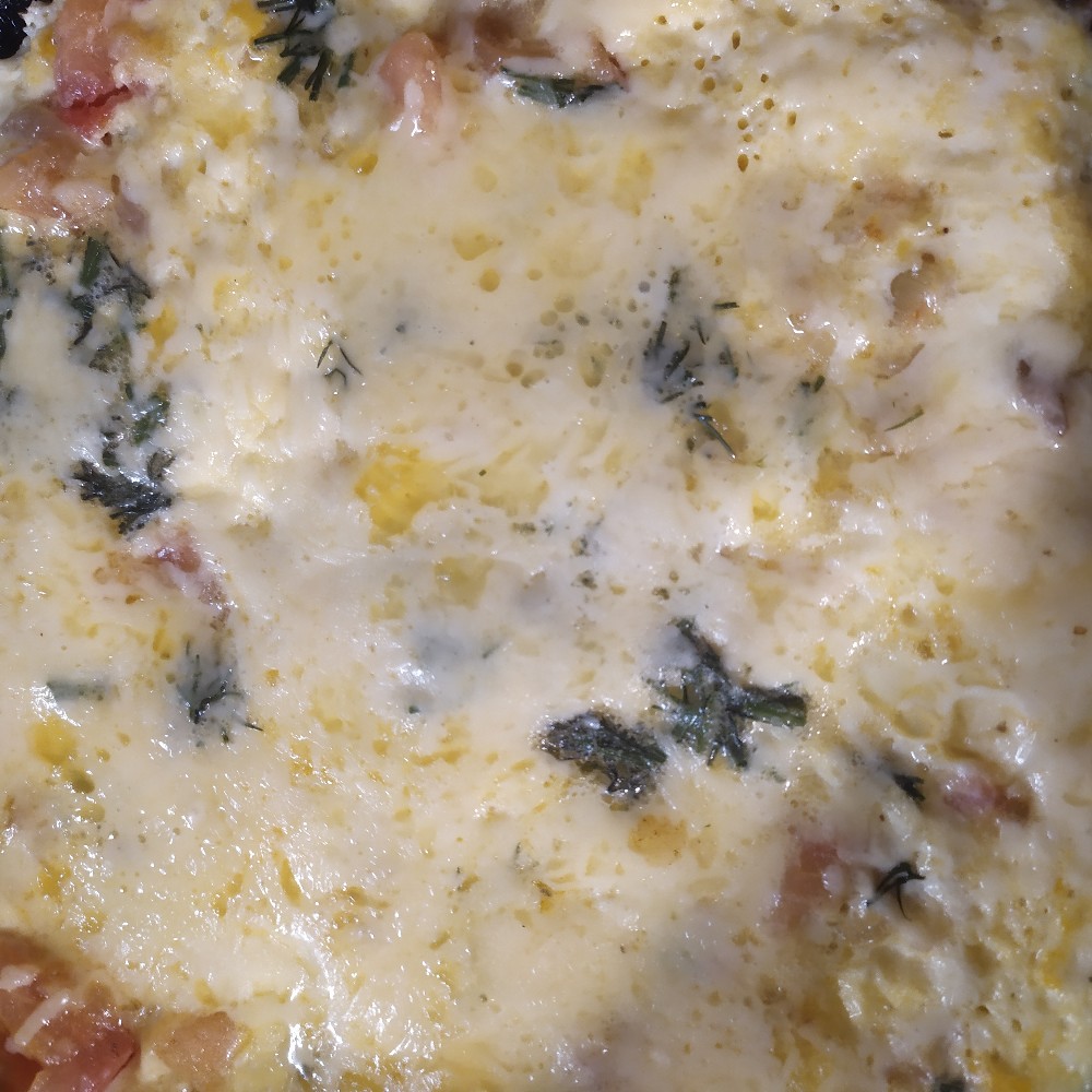 Рыбная яичница