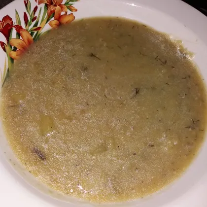 Суп-пюре из чечевицы