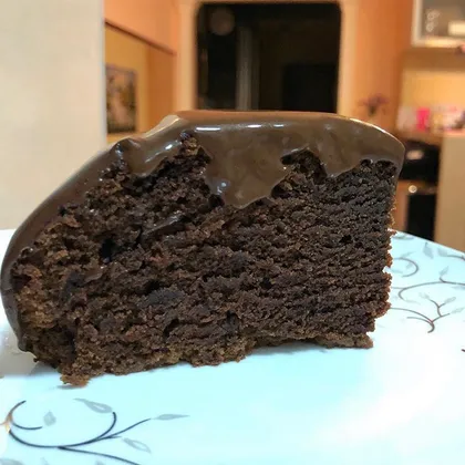 Мокрый шоколадный пирог