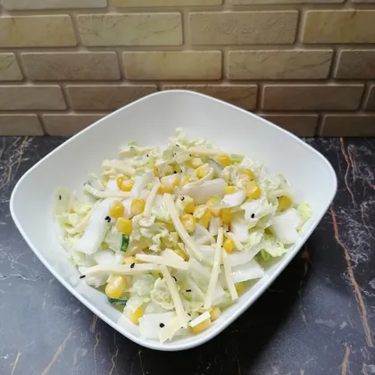 Салат с пекинской капустой 