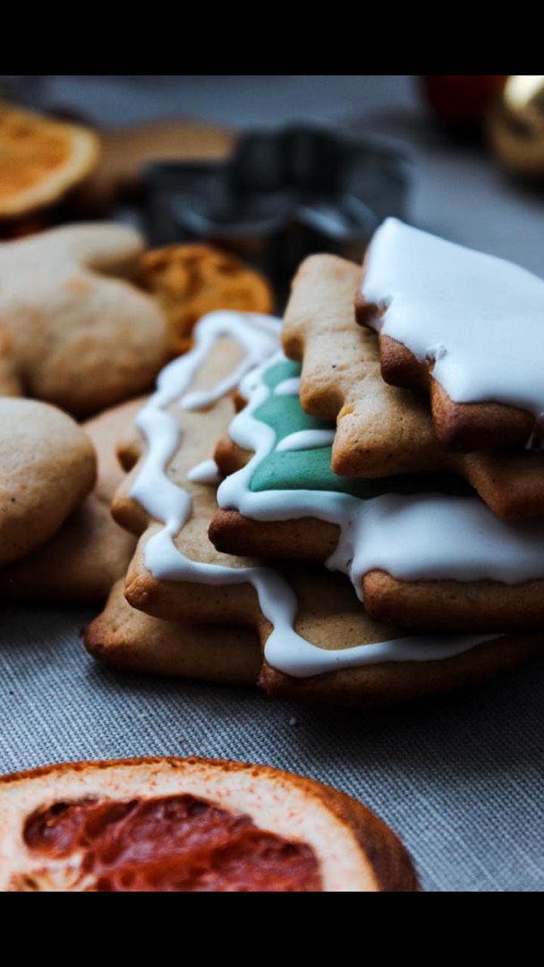 Простое домашнее печенье с сахарной глазурью – рецепт приготовления с фото