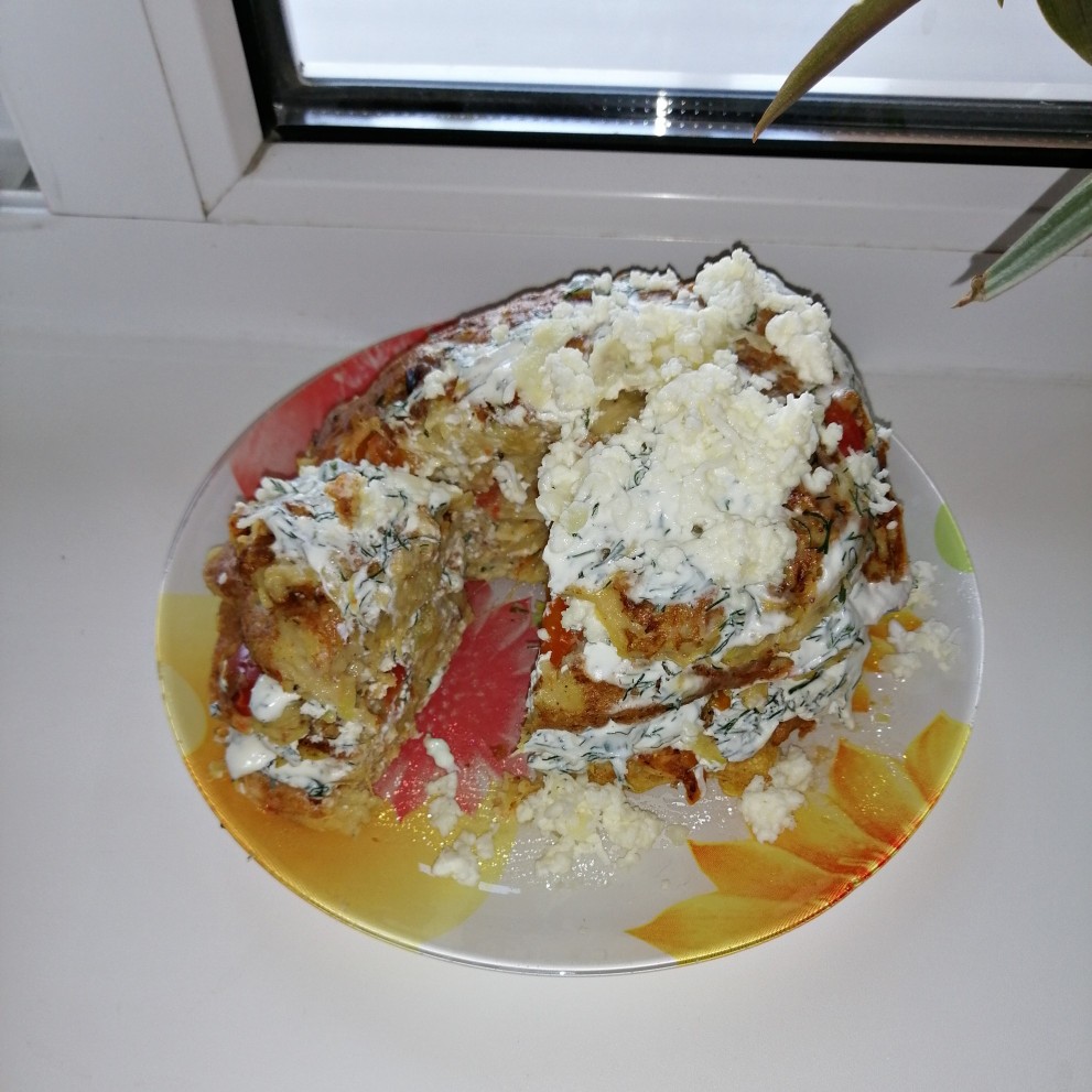 Кабачковые торт