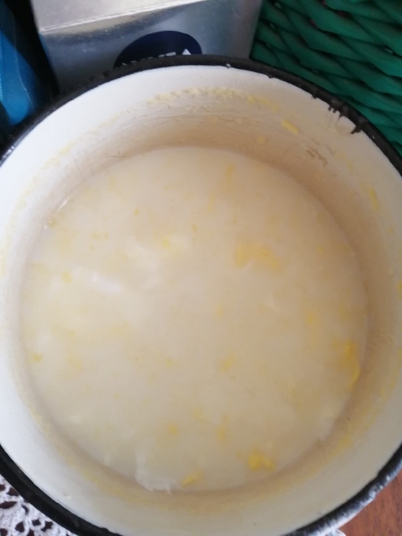 Молочный суп с макаронами"Детство золотое"