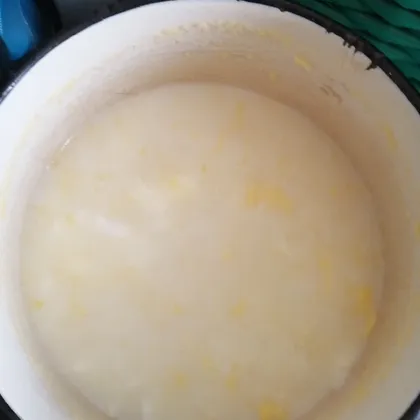 Молочный суп с макаронами'Детство золотое'
