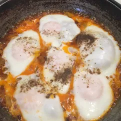 Яичница с кабачками на завтрак 🍳