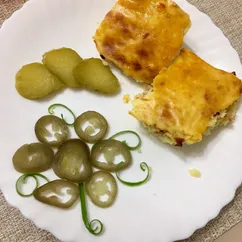 Картофельная запеканка🥔❤️