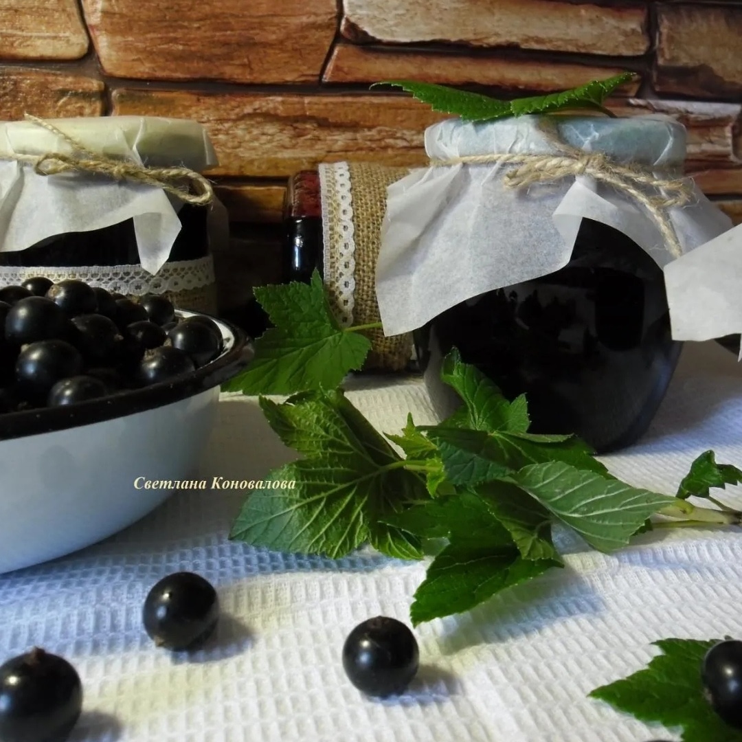 Варенье из черной смородины – пошаговый рецепт приготовления с фото
