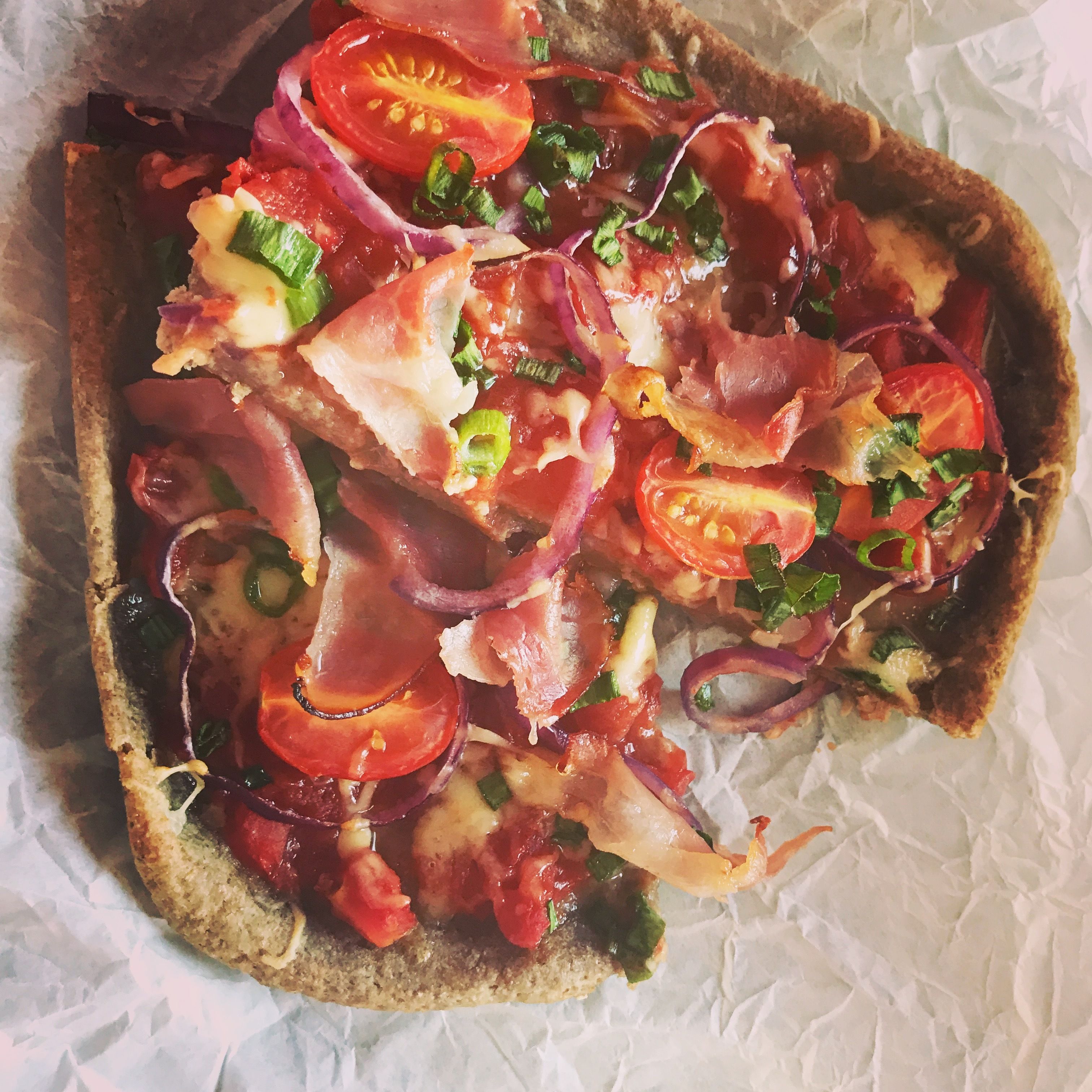 Пицца с прошутто – простой и вкусный рецепт с фото (пошагово)