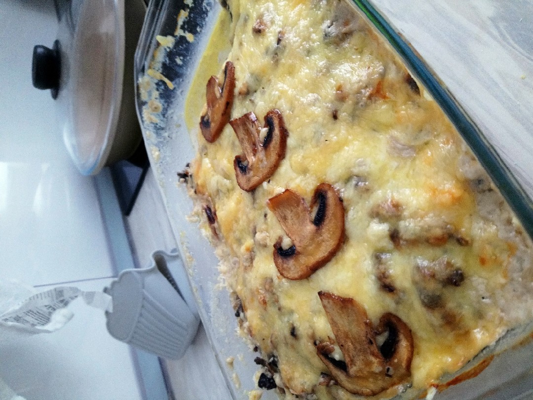 Жюльен с курицей, грибами, сыром и сливками в духовке простой рецепт пошаговый