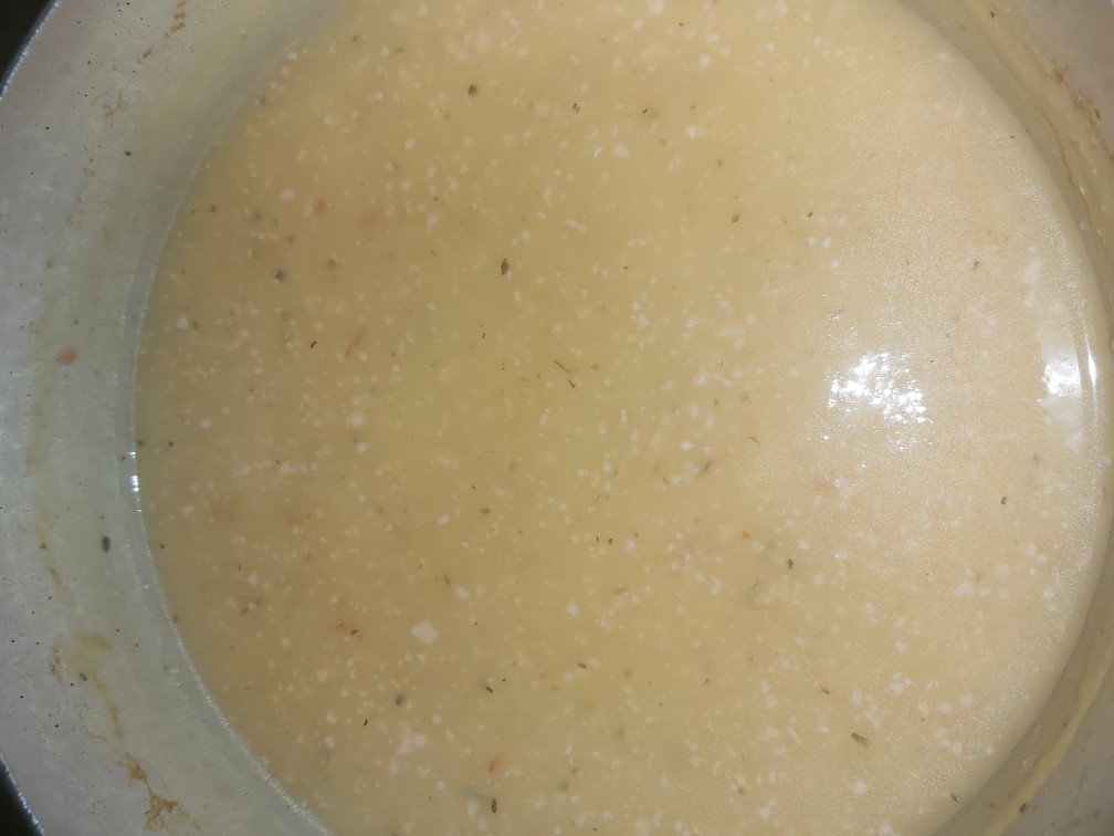 Суп-пюре овощной с сосисками