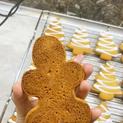 Новогоднее медовое печенье🍪🍯