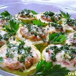 Кабачки фаршированные мясом