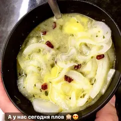 Маринованный лук к плову и мясу