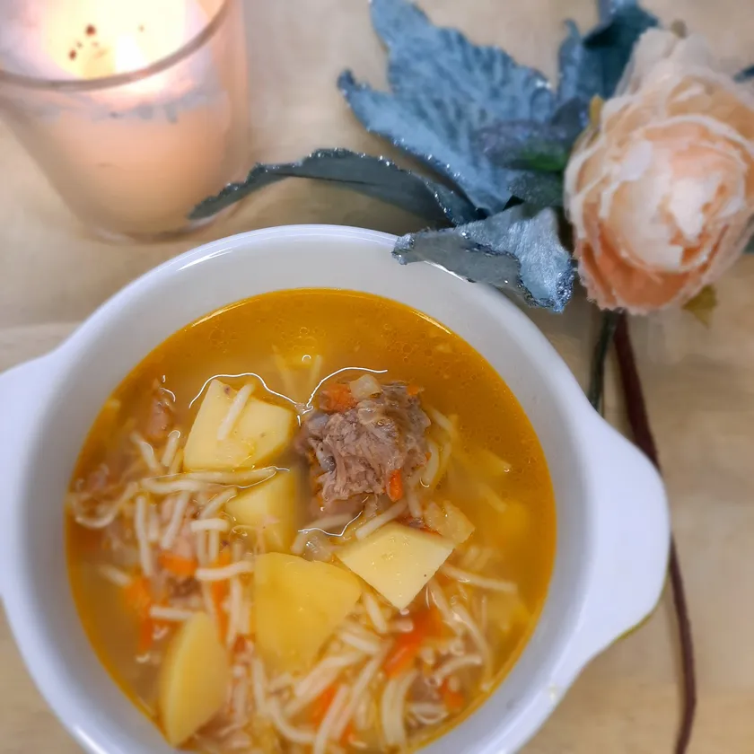 Суп из тушенки