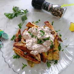 Цукини с ореховым соусом
