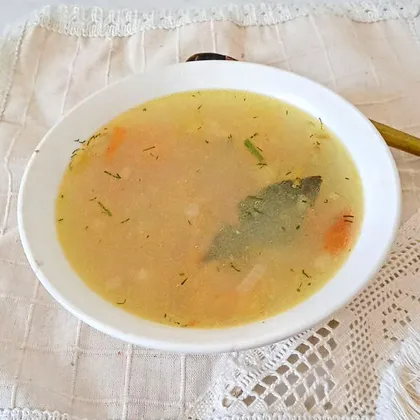 Суп рисовый с мясом