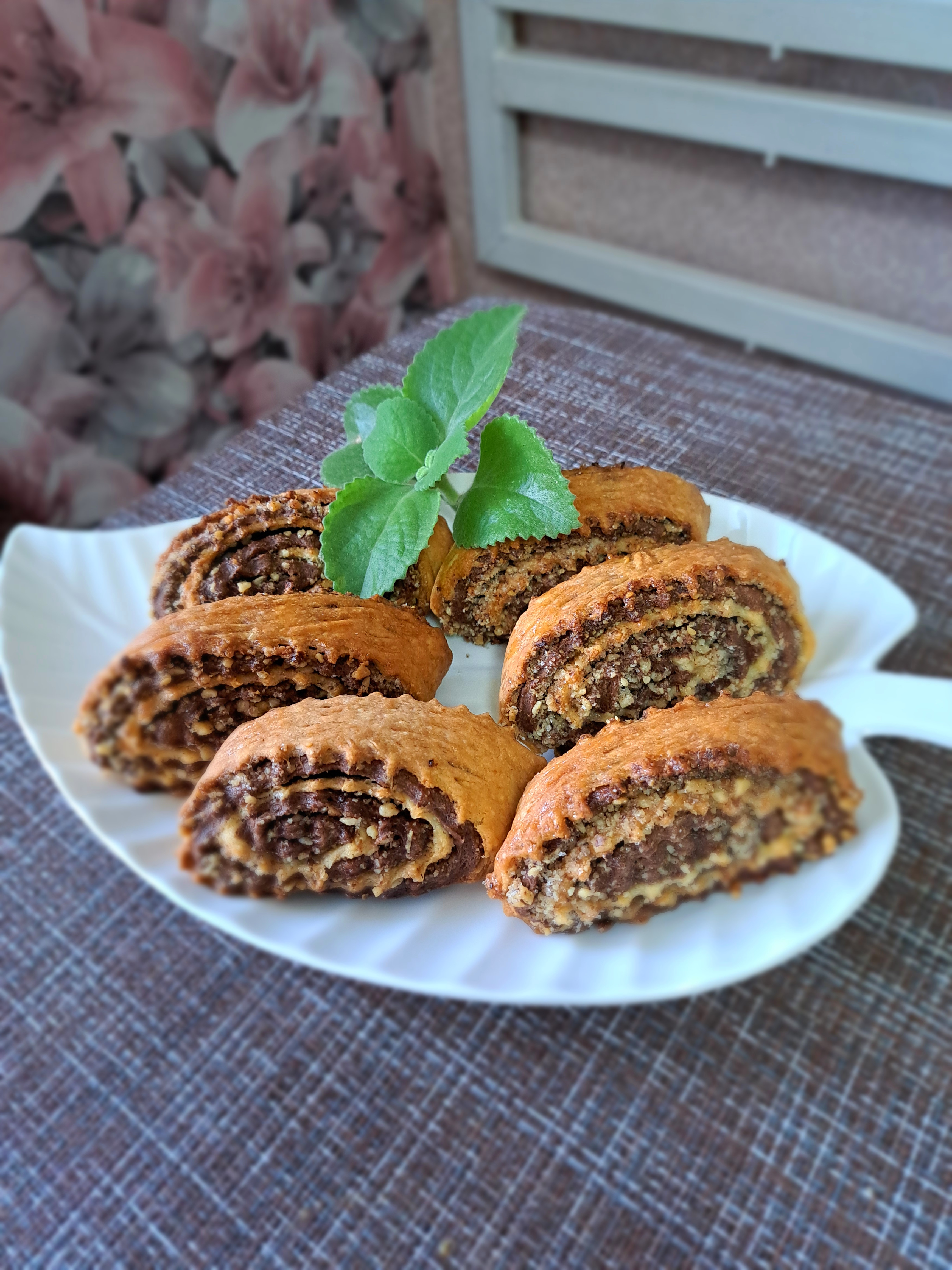  Гата с орехами