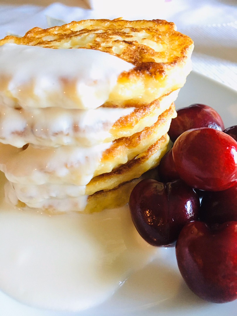 Рисовые блинчики с бананом 🍌🥞💛