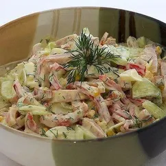 Салат из пекинской капусты с курицей