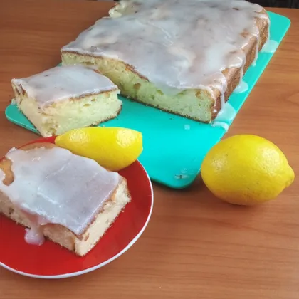 Лимонный кекс