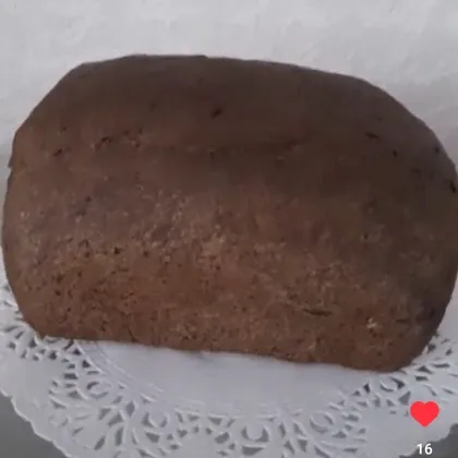Вкусный домашний ржаной хлеб
