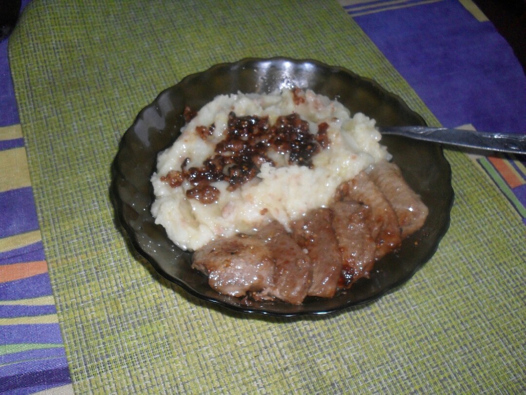 Мясо в горчично- медовом маринаде