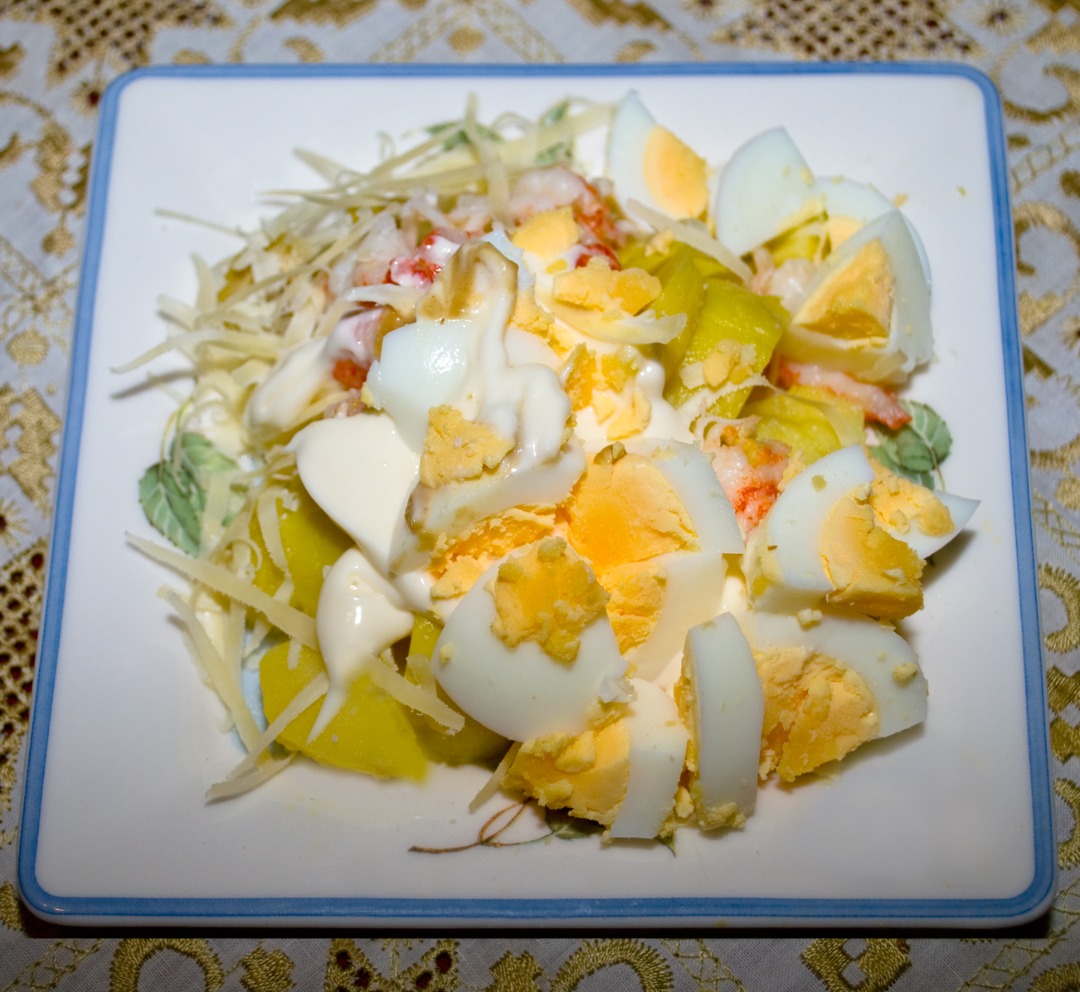 Салат с раковыми шейками и авокадо - пошаговый рецепт с фото на fitdiets.ru