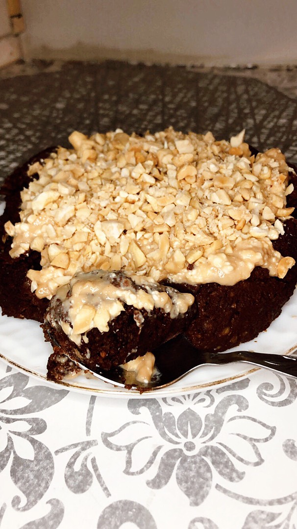 Шоколадная льняная каша