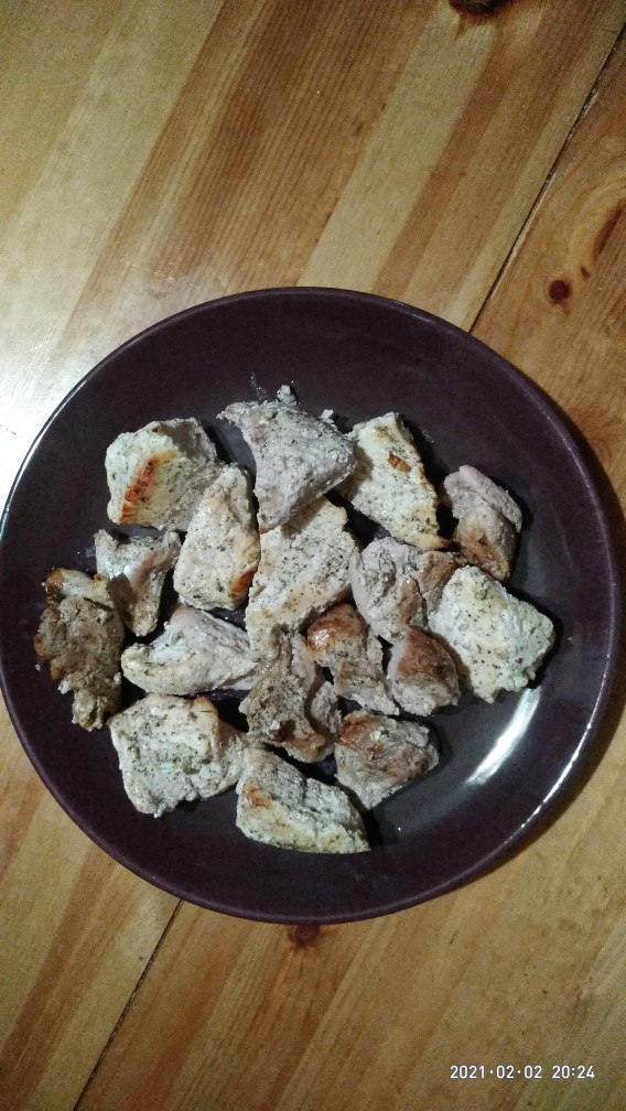 Индейка запеченная в йогуртовом маринаде с мятой