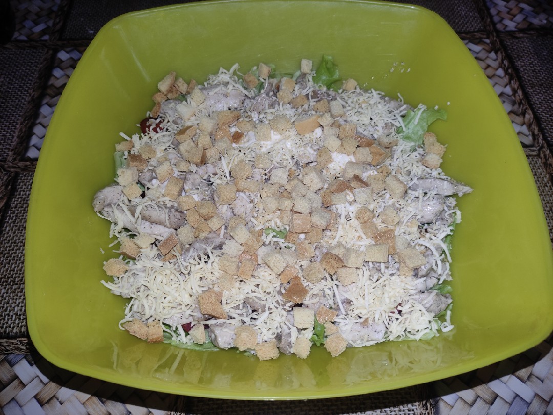 Салат "Цезарь"