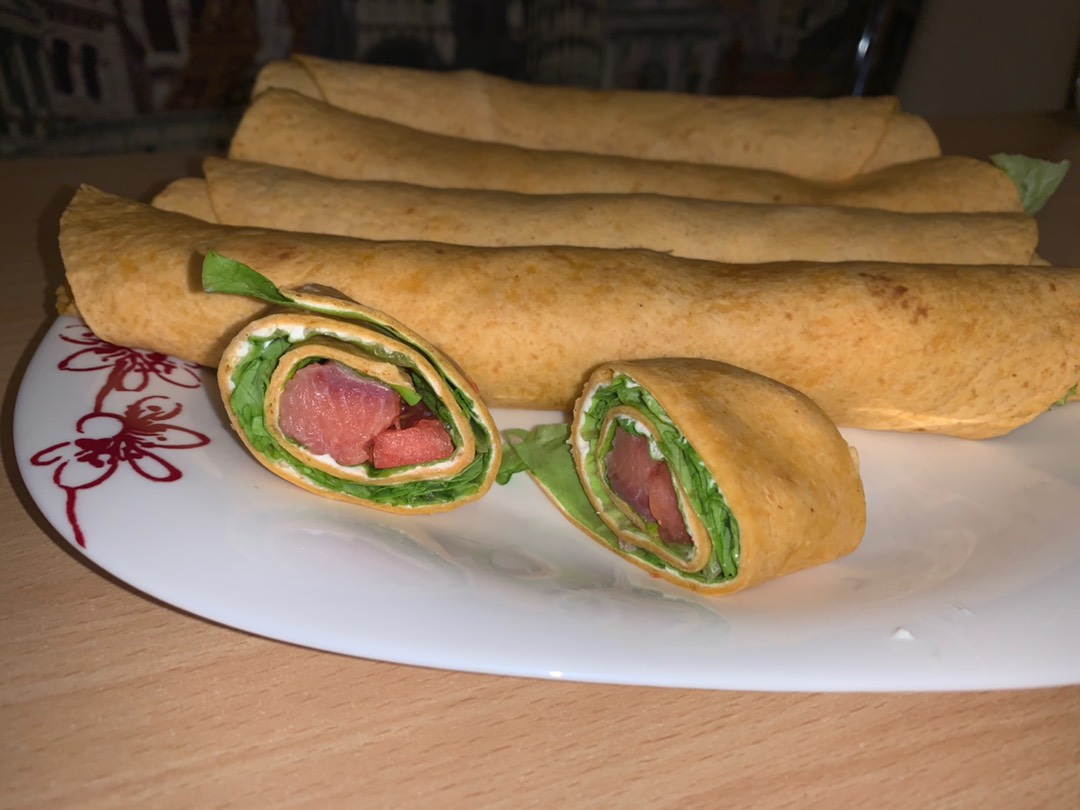 Закуска из мексиканских лепёшек