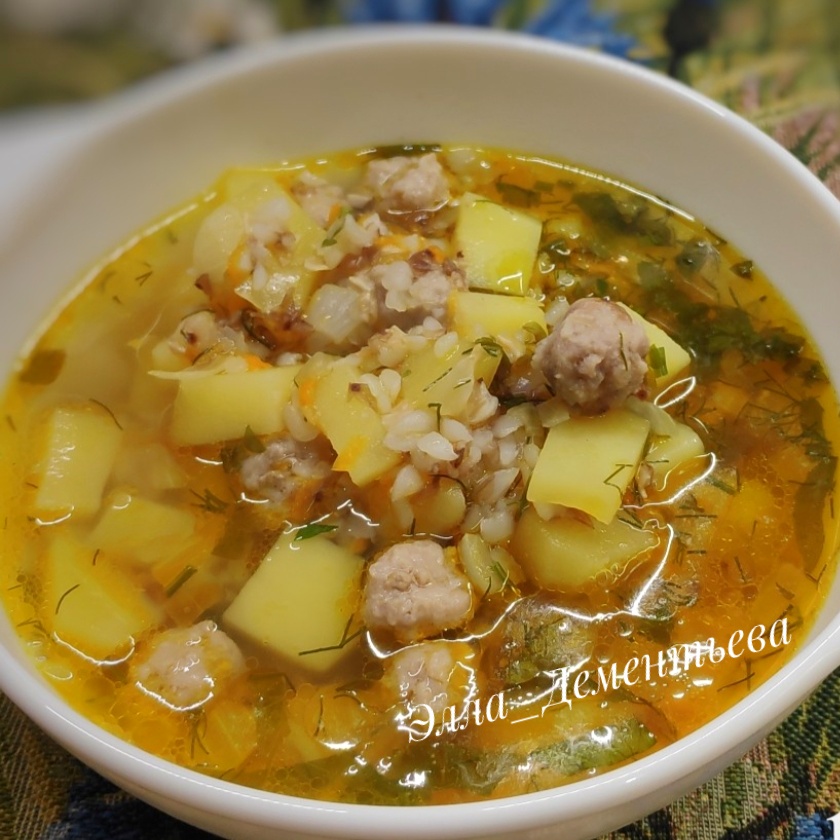 Гречневый суп с фасолью рецепт – Европейская кухня: Супы. «Еда»