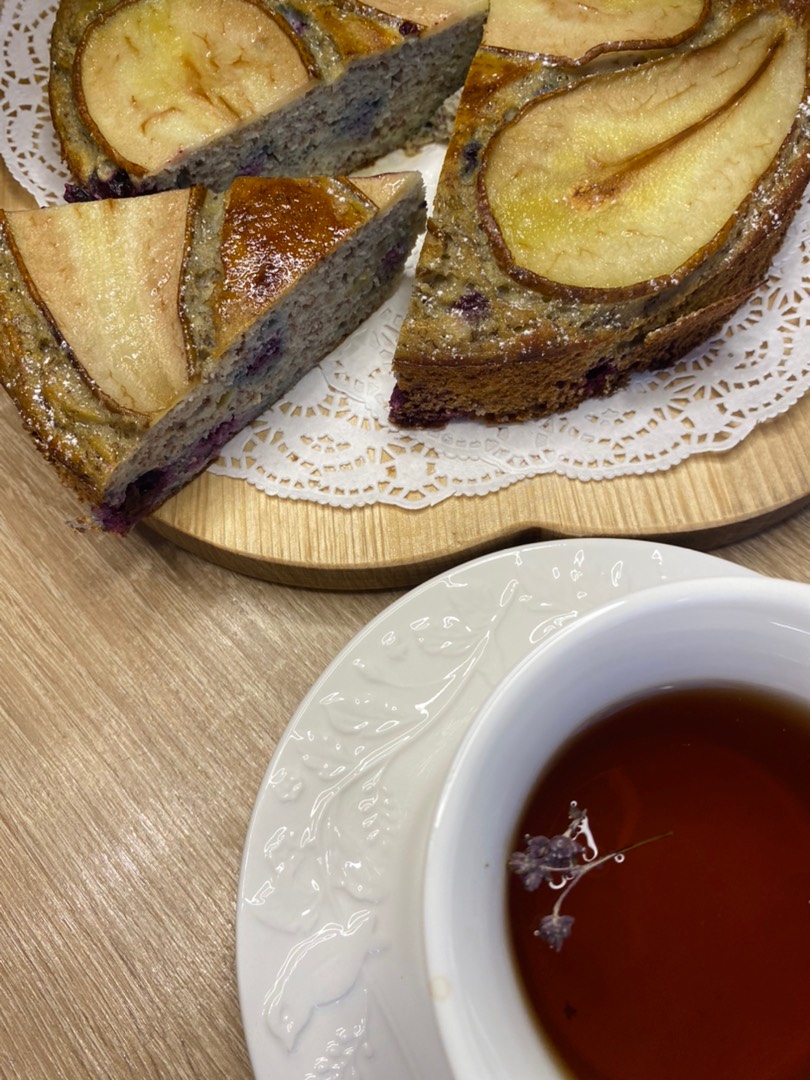 Пирог «coconut pear» без глютена