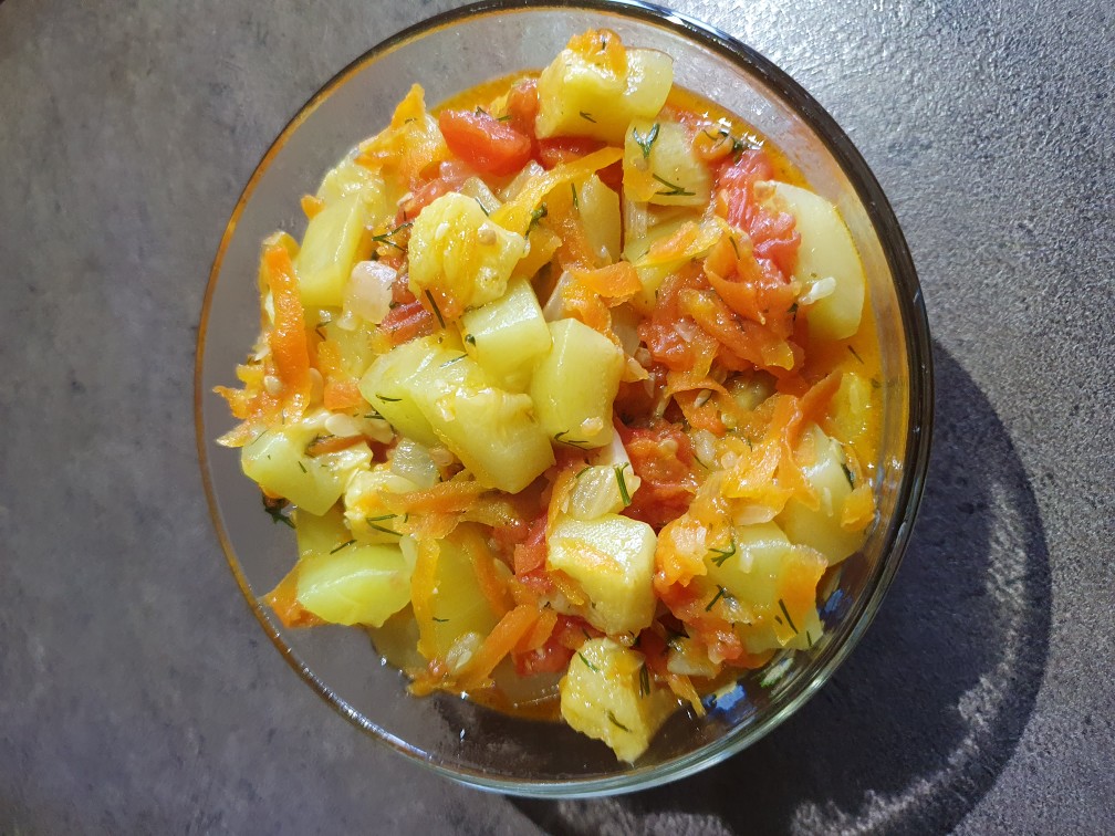 Рагу из кабачка