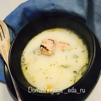 Сырно-рыбный суп