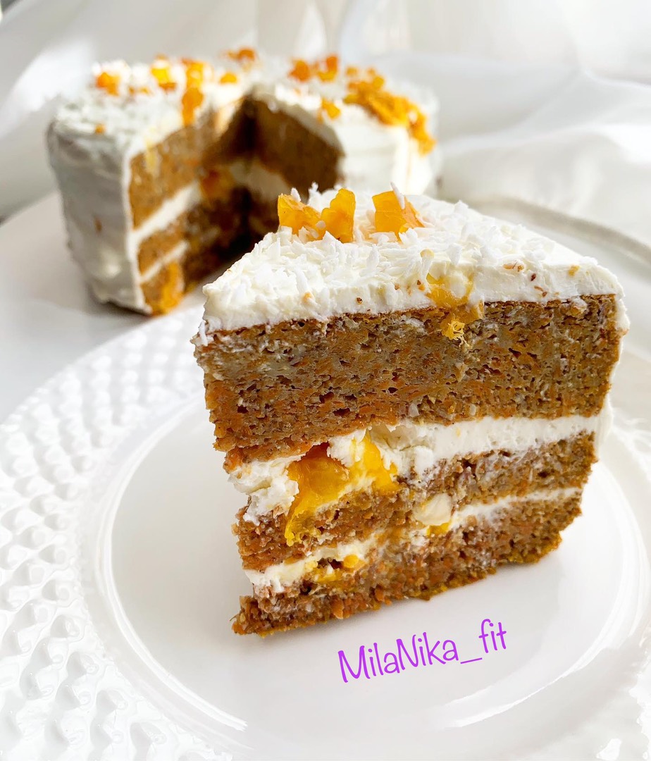Пп морковный торт