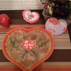 Заливное с курицей агар-агаром