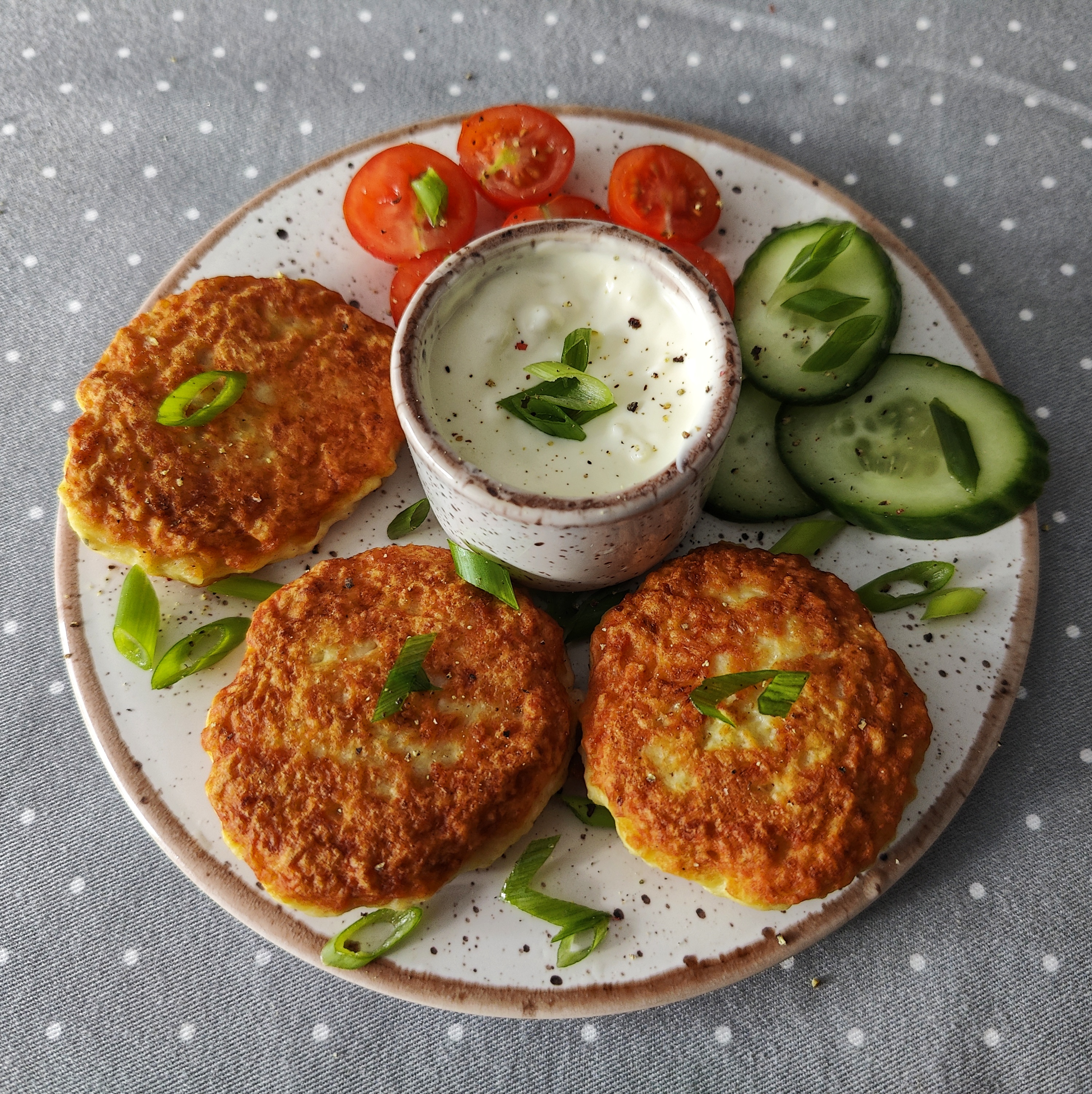 Куриные оладьи