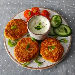 Куриные оладьи