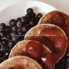 Овсяные панкейки. Когда детям и не только, хочется домашней вкусности 👇🏻