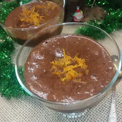 Шоколадно-апельсиновой мусс