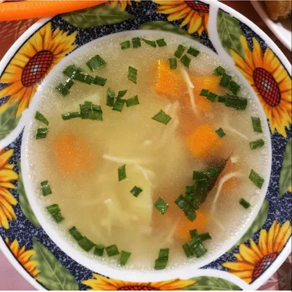 Сытный суп-лапша из баранины (легкий и быстрый)