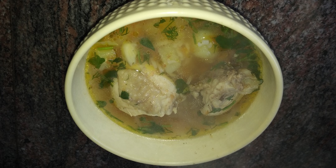 Мастава с курицей